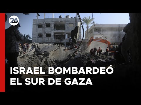 MEDIO ORIENTE | El ejército israelí bombardea el sur de gaza