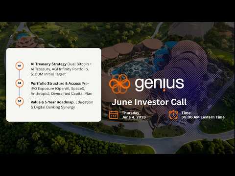 $GNS Genius Investor Call - June 2026
