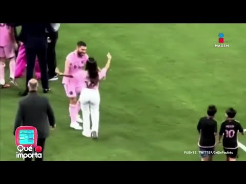 Antonela Roccuzzo vive bochornoso momento con Jordi Alba al confundirlo con Messi | Qué Importa