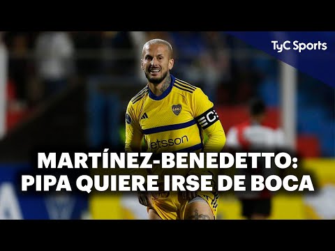 BENEDETTO QUIERE IRSE DE BOCA  EL 9 Y EL DT MARTÍNEZ TUVIERON UNA CHARLA CLAVE ? INFO EXCLUSIVA