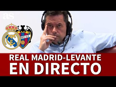 REAL MADRID-LEVANTE| TOMÁS RONCERO EN DIRECTO I Diario AS