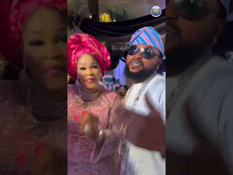 Watch what Kolawole Ajeyemi was seen doing at an event with Lateef Adedimeji #vdm #Afefe #shorts