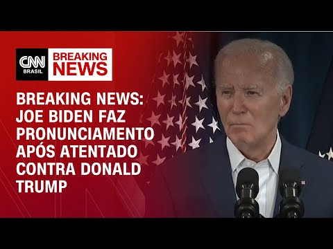 ​Breaking News: Joe Biden faz pronunciamento após atentado contra Donald Trump | CNN PRIMETIME