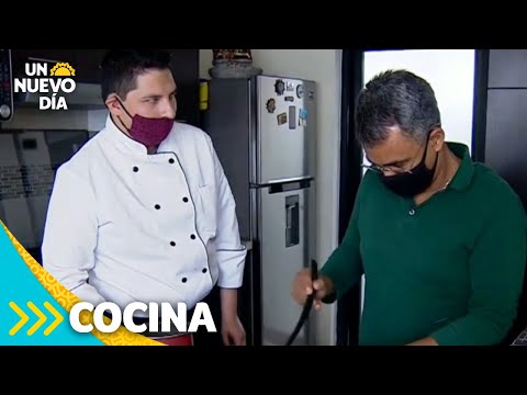 Ángel perdió la vista de niño pero nada le impidió ser chef profesional | Un Nuevo Día | Telemundo