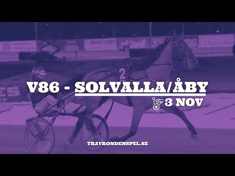 V86 Solvalla/Åby | Tre S - Spiken finns på Solvalla