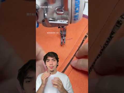 Técnica simples pra pregar zíper perfeito e alinhado.#costura #diy