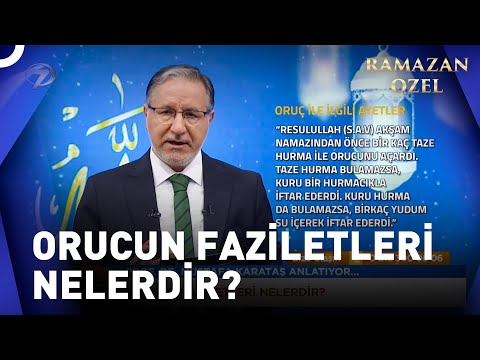 Oruç ile İlgili Ayetler Nelerdir? | Prof. Dr. Mustafa Karataş ile Sahur Vakti