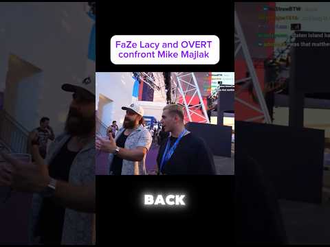 FaZe Lacy & OVERT confront Mike Majlak in Las Vegas 😳