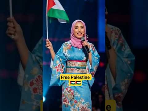 Momen Indah Hijabers Chindo Ini Membuat Juri Terkagum #viralvideo #palestine #feedshorts #agt