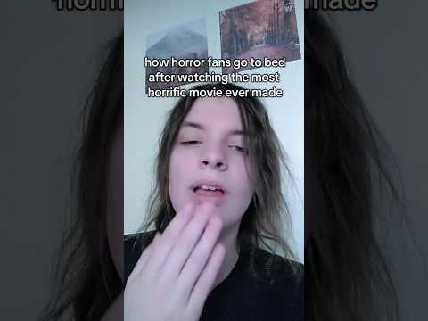 something about them makes us sleepy 🤷 #funny #horrorfans #horror #relatable #lol