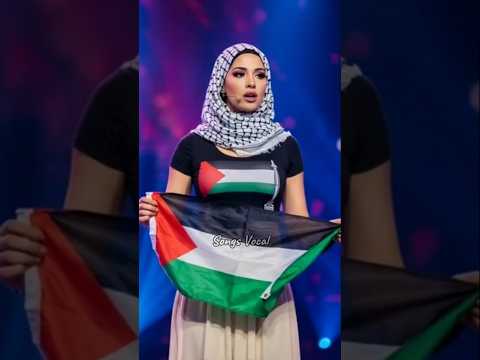 Viral.!! Gadis Palestina Bikin Heboh Didepan Juri AGT 😱 #palestine #viralvideo #feedshorts #fyp