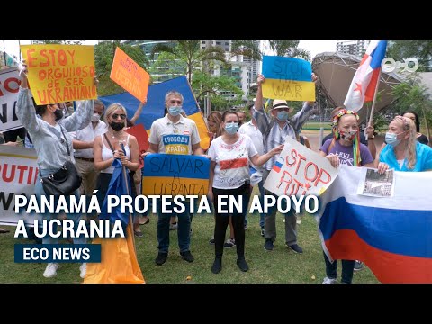 Residentes ucranianos en Panamá solicitan sanciones contra Rusia | Eco News