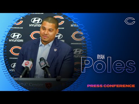 Ryan Poles on Bears draft process: 'We were aligned everywhere' | Chicago Bears video clip