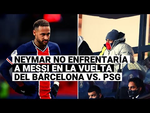 Neymar sería “protegido” para los cuartos de final y no jugaría la vuelta ante Barcelona