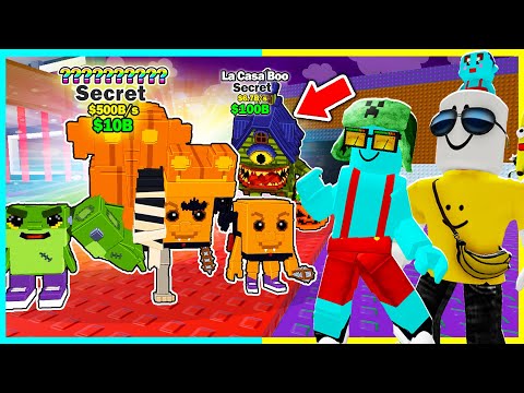 ハロウィンのラッキーブロックを盗みまくった結果...【ロブロックス / ROBLOX】
