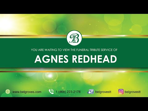 Agnes Redhead Tribute Service