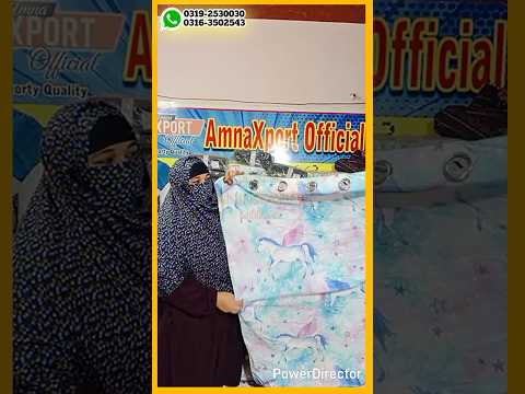 USA Export Quality Blackout Thermal Curtain 500 rupes per kg #amnaxportofficial #shorts #shortvideo