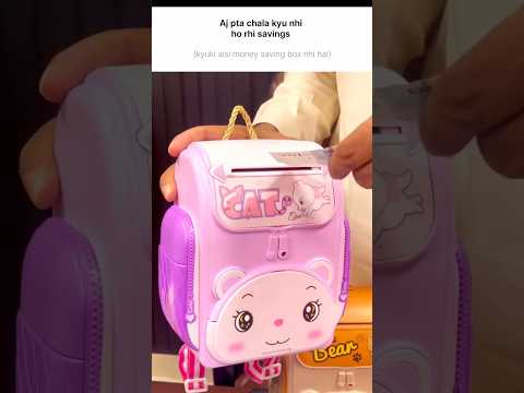 Aaj pata Chala kyo nahi ho rahi saving ✨💫🌷#tranding #savingbox #atm #shorts #kawaii #moneysavingbox