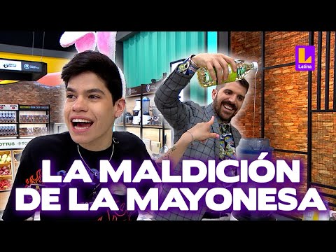 Mala suerte: Peláez intentó ayudar a Josi con la mayonesa pero se le cortó | El Gran Chef Famosos