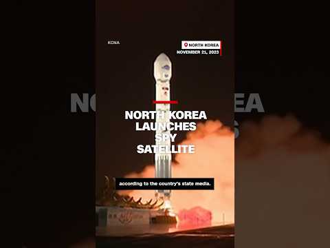 North Korea launches spy satellite