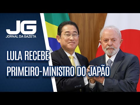Em Brasília, Lula recebe primeiro-ministro do Japão