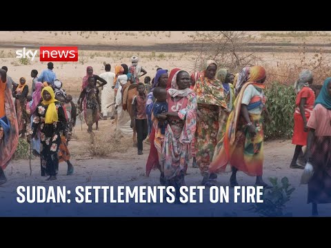 War in Sudan: More than 100 settlements set on fire with over quarter targeted more than once