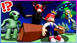 エイリアンがいる森で99日間生き残れ！超怖いサバイバルなロブロックス👽🌳【ROBLOX・ろぶろっくす】よろずや🍭