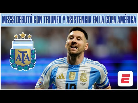 LIONEL MESSI debutó con ASISTENCIAS y tres puntos. El PARTIDO DE LA PULGA ante Canadá | Exclusivos