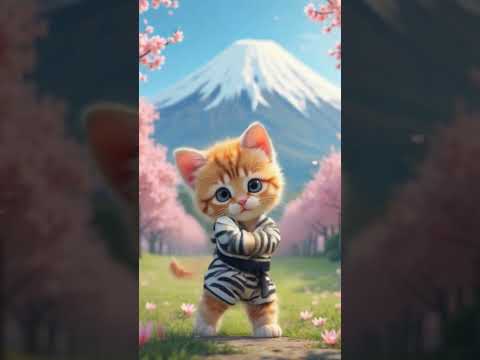 猫の動画サムネイル - AIcatdance#shorts #funny #catdance#dance#kittten #猫#dance#ダンス