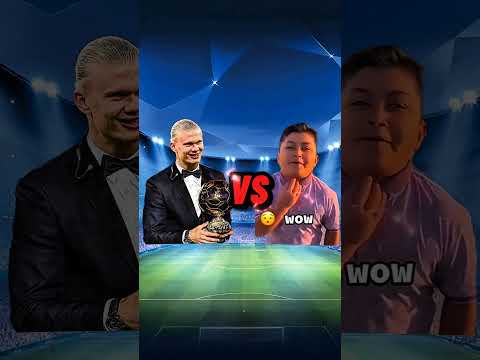 Ballon D'or Ronaldo Team 🆚 Beatbox Team (Ronaldo, Neymar, Haaland) (J-COP, Ratinho, Beatbox Kid) 🤯⚽😱