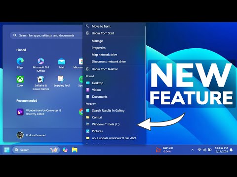 How to Enable New Start Menu Jump Lists in Windows 11 22635.3785