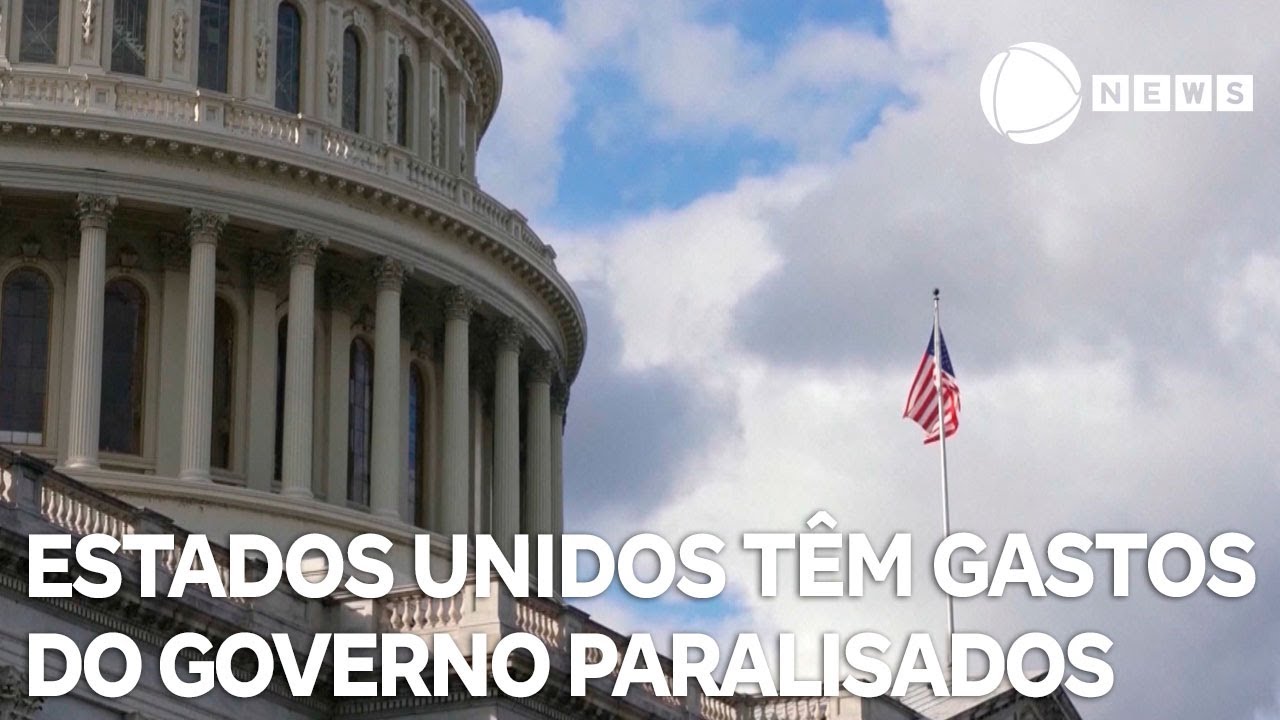 Estados Unidos têm gastos governamentais paralisados