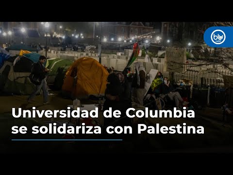 “Es un acampamiento solidario con Gaza”: profesor en Universidad de Columbia