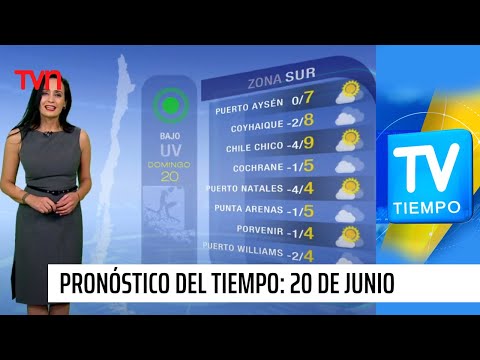 Pronóstico del tiempo: Domingo 20 de junio | TV Tiempo