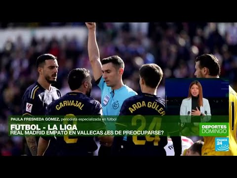 El Real Madrid sacó un punto en Vallecas, ¿empieza a sentir el rigor de la campaña? • FRANCE 24