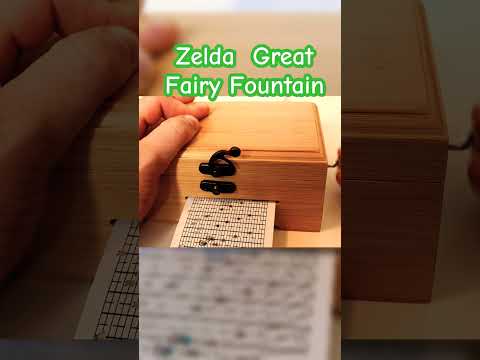 ZELDA Great Fairy Fountain Music Box Cover #musicbox #zelda #cover