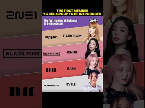 the first member yg girl group to be introduced #rami #jennie #chanya #bom  #babymonster #blackpink