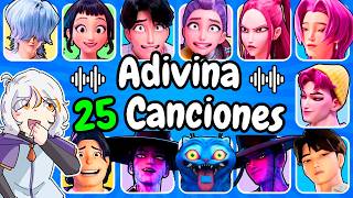 ADIVINA TODAS LAS CANCIONES Y PERSONAJES DE KPOP DEMON HUNTERS 😍🎶