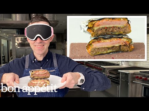 Recreating Guy Fieri's Brick Burger From Taste | Reverse Engineering | Bon Appétit