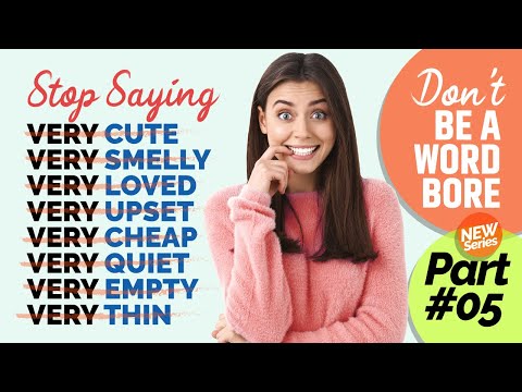 Stop Saying Very 50 Smart English Words To Speak English Fluently With Correct Pronunciation Laptrinhx News