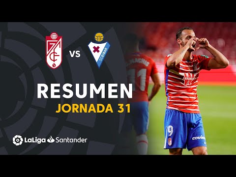 Resumen de Granada CF vs SD Eibar (4-1)