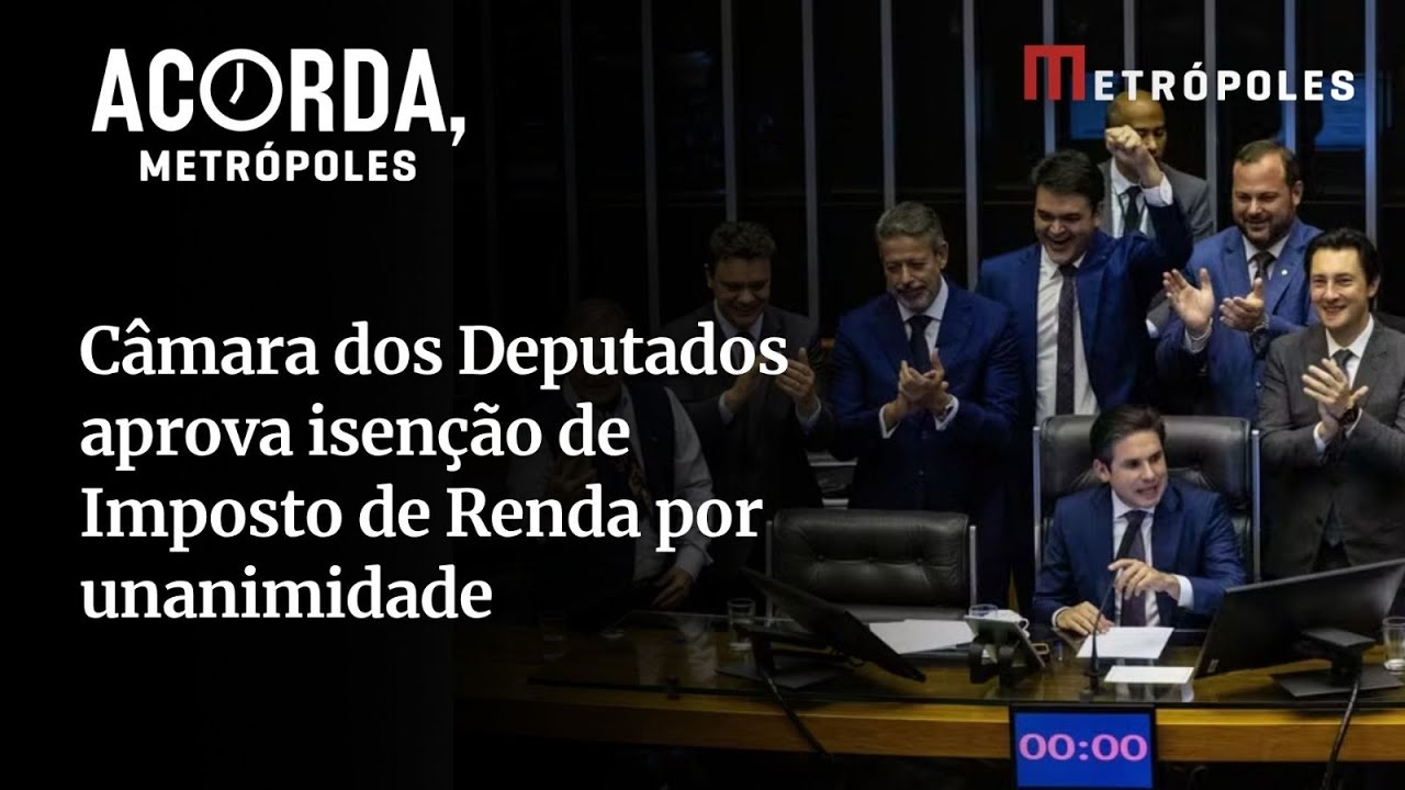 Confira reações dos políticos à aprovação da isenção do imposto de renda