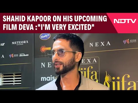 IIFA 2024: Shahid Kapoor On His Upcoming Film Deva - "I'm Very Excited"