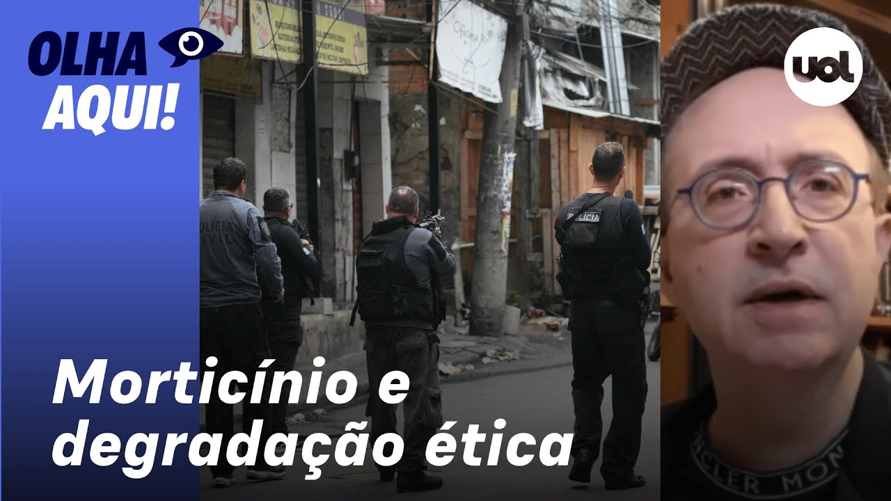 Reinaldo Imprensa que considera morticínio imposição da segurança pública já se degradou eticamente  TV Online Reinaldo Imprensa que considera morticínio imposição da segurança pública já se degradou eticamente