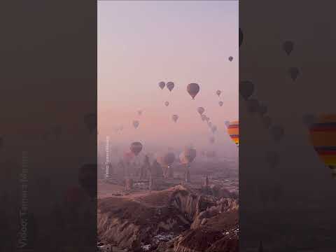 Who else wants to take a hot air balloon in Turkey’s Cappadocia region? 🇹🇷 #NationalGeographic