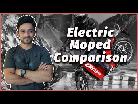 Electric Moped Comparison Boom Corbett 14EX VS Gravton Quanta