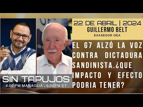 CAFE CON VOZ/  Luis Galeano con Dr. Guillermo Belt / 22 DE ABRIL 2024