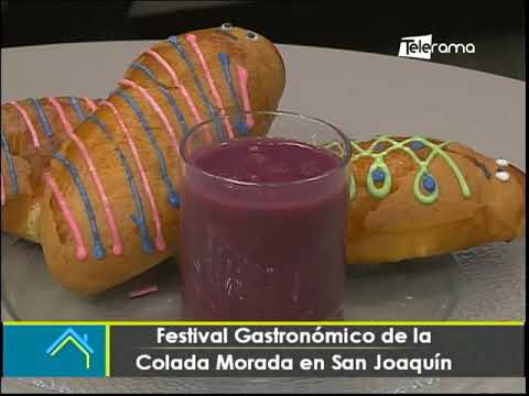 Festival Gastronómico de la Colada Morada en San Joaquín