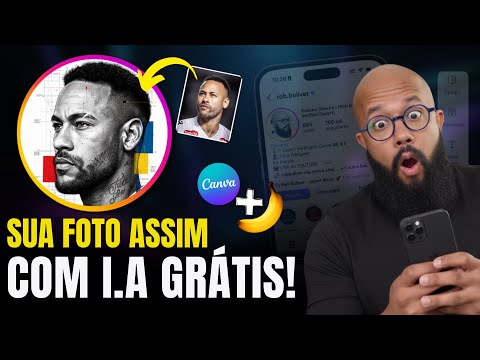 Transforme qualquer selfie em Foto de Perfil com IA Grátis (Nano Banana + Canva)