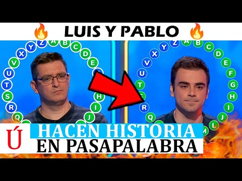 ¿Enemigos? Luis y Pablo hacen esto en Pasapalabra ¡Increíble!